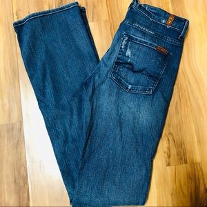 7 for all mankind high waist bootcut Jeans